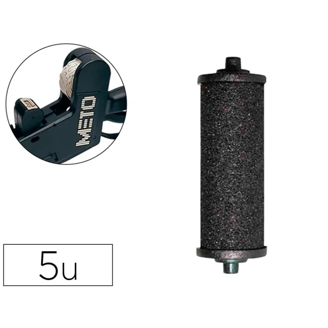 RODILLO ENTINTADOR METO TOVEL PACK DE 5 RODILLOS