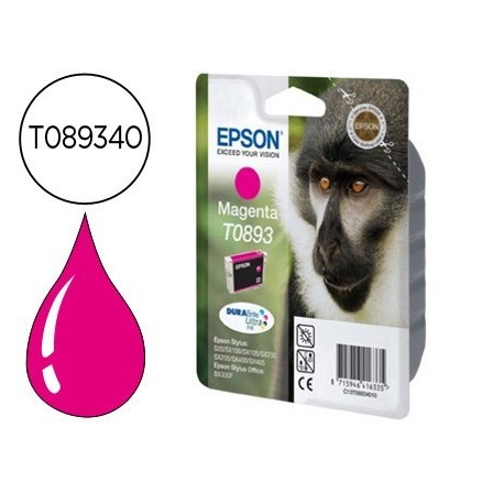 INK-JET EPSON T0893 MAGENTA STYLUS S20 / SX-100 / SX-110