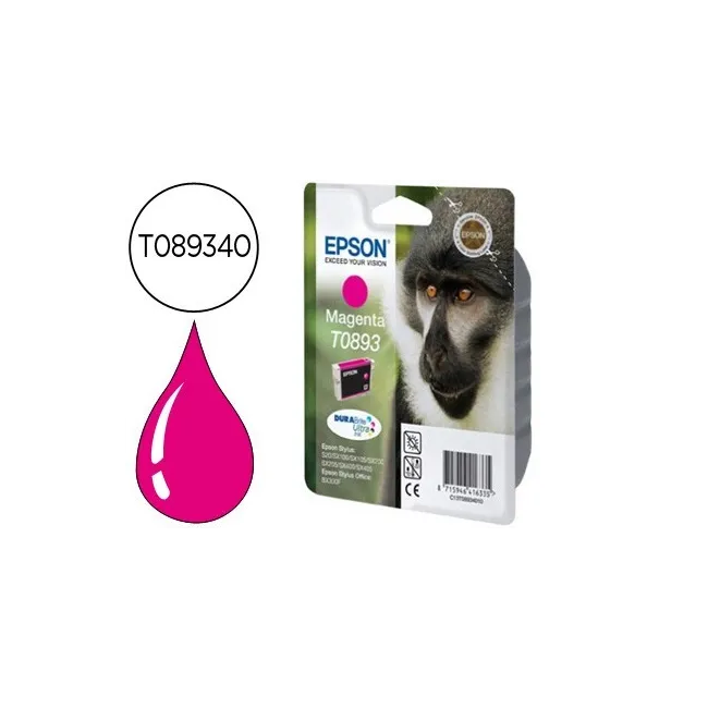 INK-JET EPSON T0893 MAGENTA STYLUS S20 / SX-100 / SX-110