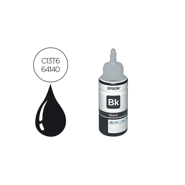 TINTA EPSON T6641 ET2500/2550/ /14000/L475/565/575/4500 NEGRO BOTEL...