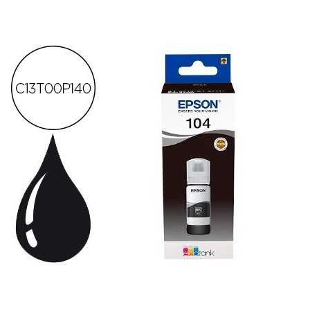 TINTA EPSON ECOTANK 104 ET-2710 / 2711 / 2712 / 2720 / 2726 / 4700 ...