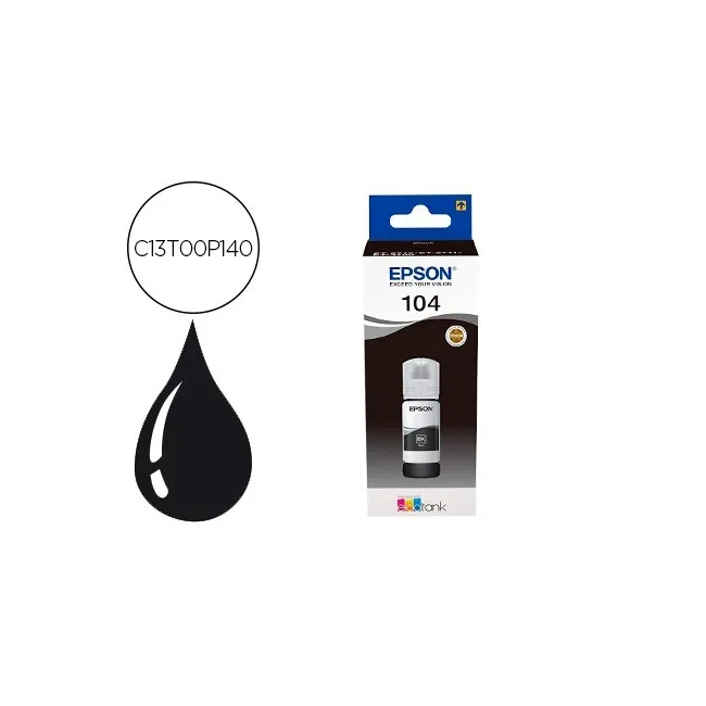 TINTA EPSON ECOTANK 104 ET-2710 / 2711 / 2712 / 2720 / 2726 / 4700 ...
