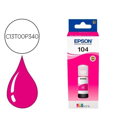 TINTA EPSON ECOTANK 104 ET-2710 / 2711 / 2712 / 2720 / 2726 / 4700 ...