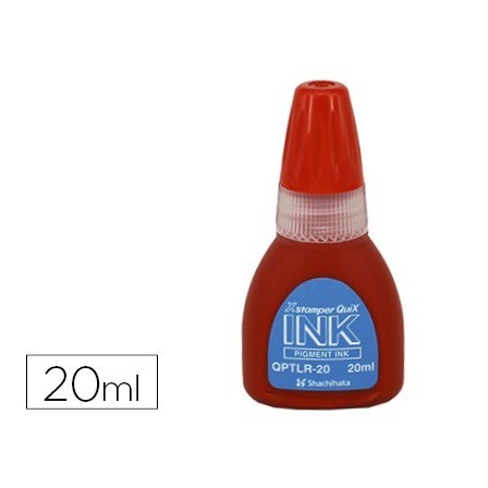TINTA X-STAMPER QUIX PARA SELLOS ROJA BOTE DE 20 ML