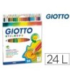 LAPICES DE COLORES GIOTTO STILNOVO 24 COLORES UNIDAD