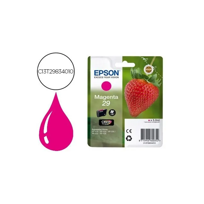 INK-JET EPSON HOME 29 T2983 XP435/330/335/332/430/235/432 MAGENTA 1...