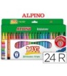 ROTULADOR ALPINO MAXI -CAJA DE 24 COLORES