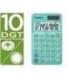 CALCULADORA CASIO SL-310UC-GN BOLSILLO 10 DIGITOS TAX +/- TECLA DOB...