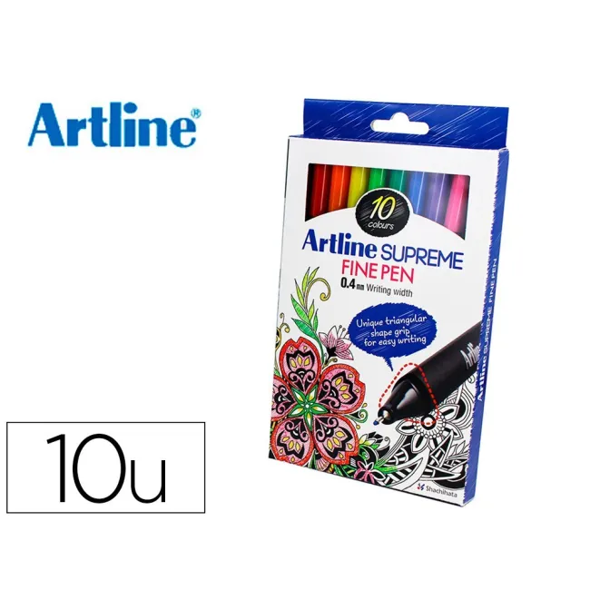 ROTULADOR ARTLINE SUPREME EPFS200 FINE LINER PUNTA DE FIBRA 0,4 MM ...