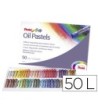 LAPICES PENTEL OIL PASTEL CAJA DE 50 COLORES SURTIDOS
