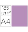 CARTULINA GUARRO DIN A4 MALVA 185 GR PAQUETE DE 50 H