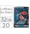 MEMORIA USB TECH ON TECH RAQUETA PADEL ROJA 32 GB