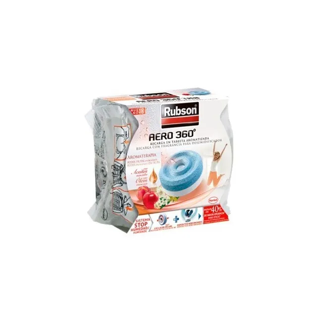 DESHUMIDIFICADO RUBSON AERO 360 AROMATERAPIA FRUTA RECAMBIO PASTILLA