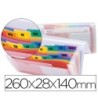 CARPETA LIDERPAPEL CLASIFICADOR FUELLE 43804 POLIPROPILENO PARA LET...