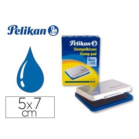 TAMPON PELIKAN N 3 AZUL 50X70 MM