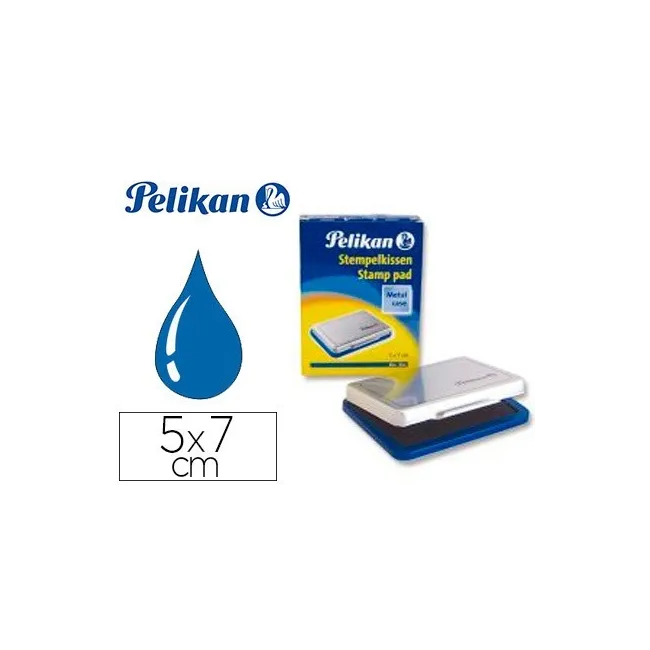 TAMPON PELIKAN N 3 AZUL 50X70 MM
