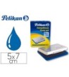 TAMPON PELIKAN N 3 AZUL 50X70 MM