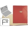 CARPETA CLASIFICADOR CARTON COMPACTO SARO FOLIO ROJA -12 DEPARTAMENTOS