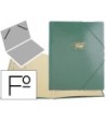 CARPETA CLASIFICADOR CARTON COMPACTO SARO FOLIO VERDE -12 DEPARTAME...