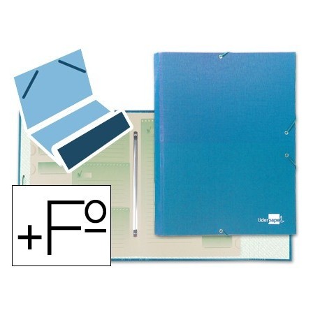CARPETA CLASIFICADORA LIDERPAPEL 12 DEPARTAMENTOS FOLIO PROLONGADO ...