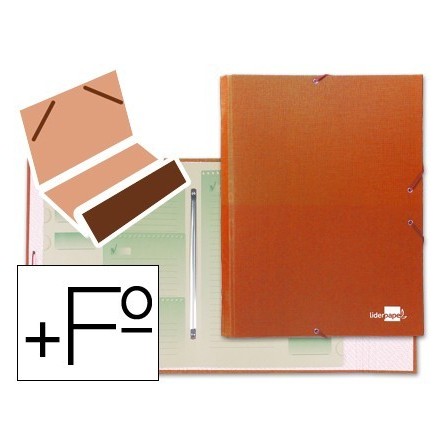 CARPETA CLASIFICADORA LIDERPAPEL 12 DEPARTAMENTOS FOLIO PROLONGADO ...