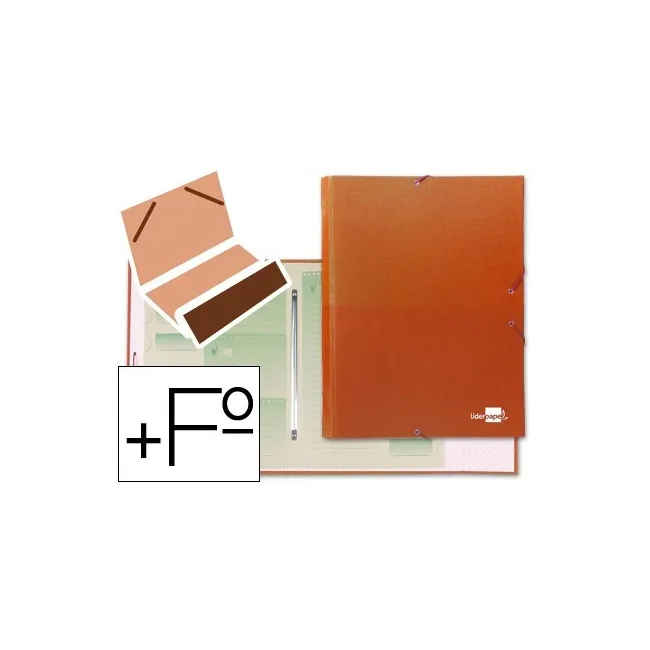CARPETA CLASIFICADORA LIDERPAPEL 12 DEPARTAMENTOS FOLIO PROLONGADO ...