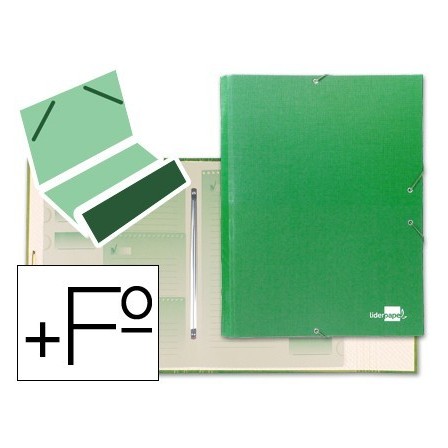 CARPETA CLASIFICADORA LIDERPAPEL 12 DEPARTAMENTOS FOLIO PROLONGADO ...