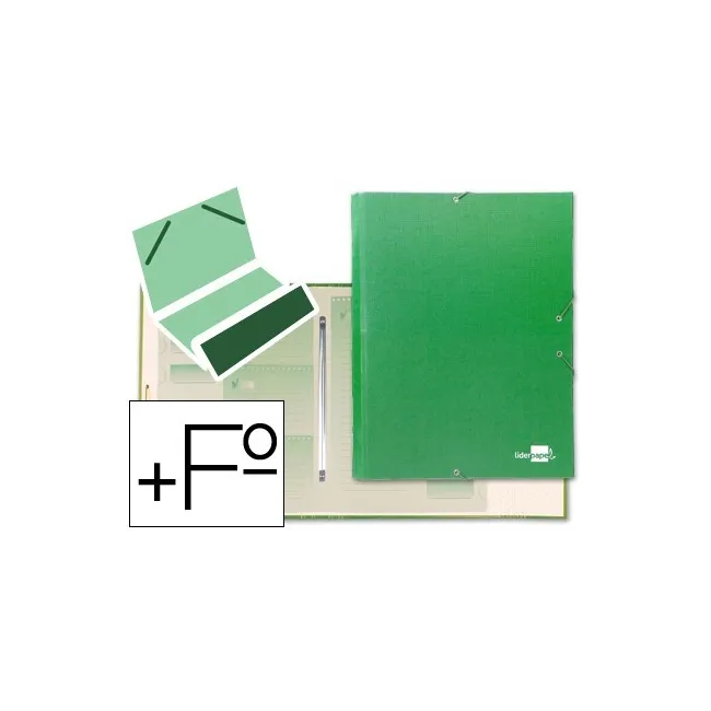 CARPETA CLASIFICADORA LIDERPAPEL 12 DEPARTAMENTOS FOLIO PROLONGADO ...