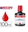 TINTA ROTULADOR EDDING T-100 ROJO -FRASCO DE 100 ML