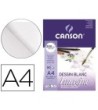 BLOC DIBUJO MULTITECNICAS CANSON IMAGINE DIN A4 ENCOLADO LISO 21X29...
