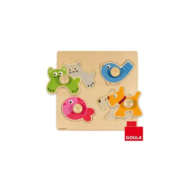 PUZZLE DISET ANIMALES DOMESTICOS