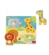 PUZZLE GOULA ANIMALES SELVA 4 PIEZAS