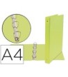 CARPETA DE 4 ANILLAS 25 MM MIXTAS LIDERPAPEL A4 CARTON FORRADO PVC ...