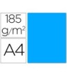 CARTULINA GUARRO DIN A4 AZUL MALDIVAS 185 GR PAQUETE 50 H