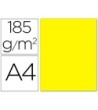 CARTULINA GUARRO DIN A4 AMARILLO CANARIO 185 GR PAQUETE 50 H