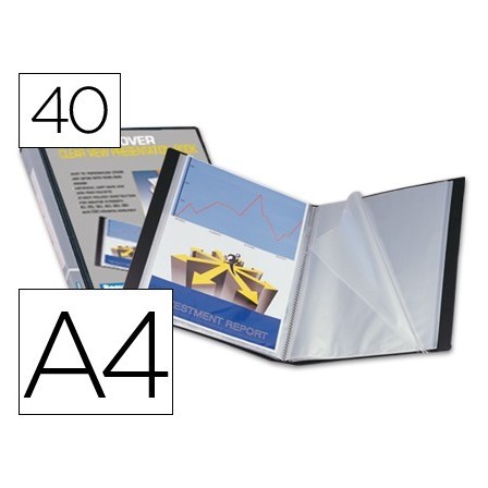 CARPETA LIDERPAPEL PERSONALIZA 37735 40 FUNDAS CANGURO POLIPROPILEN...