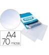 FUNDA MULTITALADRO ELBA STANDARD DIN A4 70 MICRAS CRISTAL CAJA DE 1...