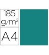 CARTULINA GUARRO DIN A4 VERDE MENTA 185 GR PAQUETE DE 50 H