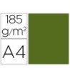 CARTULINA GUARRO DIN A4 VERDE SAFARI 185 GR PAQUETE DE 50 H
