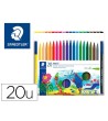 ROTULADOR STAEDTLER NORIS CLUBESTUCHE DE 20 COLORES