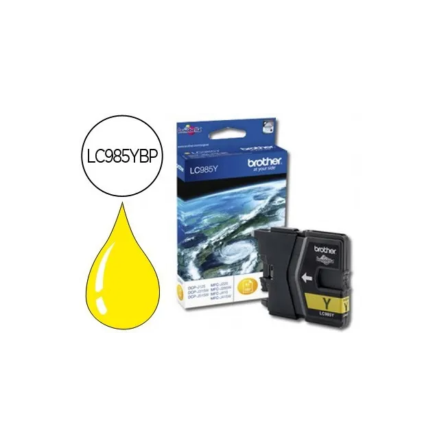 INK-JET BROTHER LC-985Y AMARILLO DCP-J125/DCP-J315W MFC-J265W/MFC-J...
