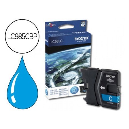 INK-JET BROTHER LC-985C CIAN DCP-J125/DCP-J315W MFC-J265W/MFC-J410/...
