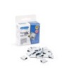 SUPACLIPS RAPESCO CAPACIDAD 40 HOJAS COLOR BLANCO CAJA DE 100 UNIDADES