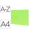CARPETA LIDERPAPEL CLASIFICADOR FUELLE POLIPROPILENO DIN A4 AMARILL...