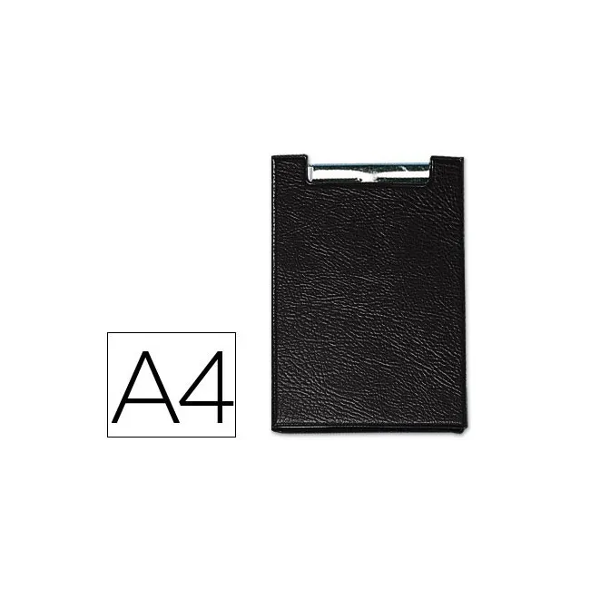 CARPETA SARO CON PINZA DIN A4 PLASTICO NEGRO