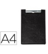 CARPETA SARO CON PINZA DIN A4 PLASTICO NEGRO