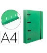 CARPETA CON RECAMBIO LIDERPAPEL A4 CUADRO 5MM 100 HOJAS 80G POLIPRO...