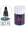 ROTULADOR CARIOCA JUMBO C-30 NEGRO PUNTA GRUESA -BOTE DE 30 UNIDADES