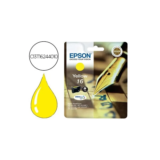 INK-JET EPSON 16 WF2010W WF2510WF WF2520NF WF2530WF WF2540WF AMARIL...