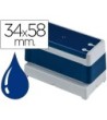 SELLO AUTOMATICO BROTHER 34 MM X 58 MM AZUL